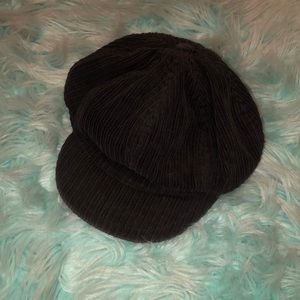 Black poor boy hat